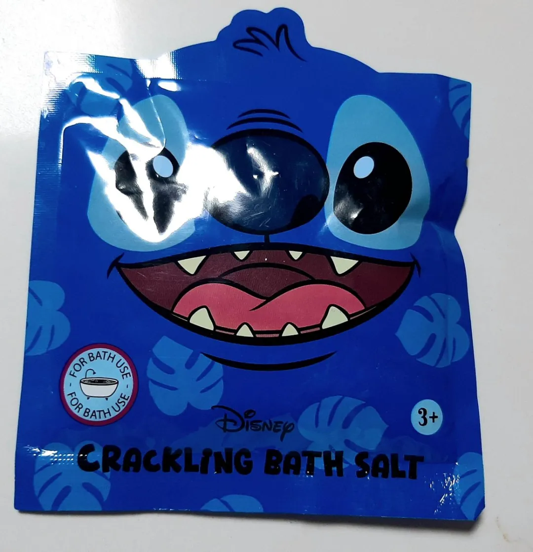 Disney Stitch Knisperend Badzout 55g