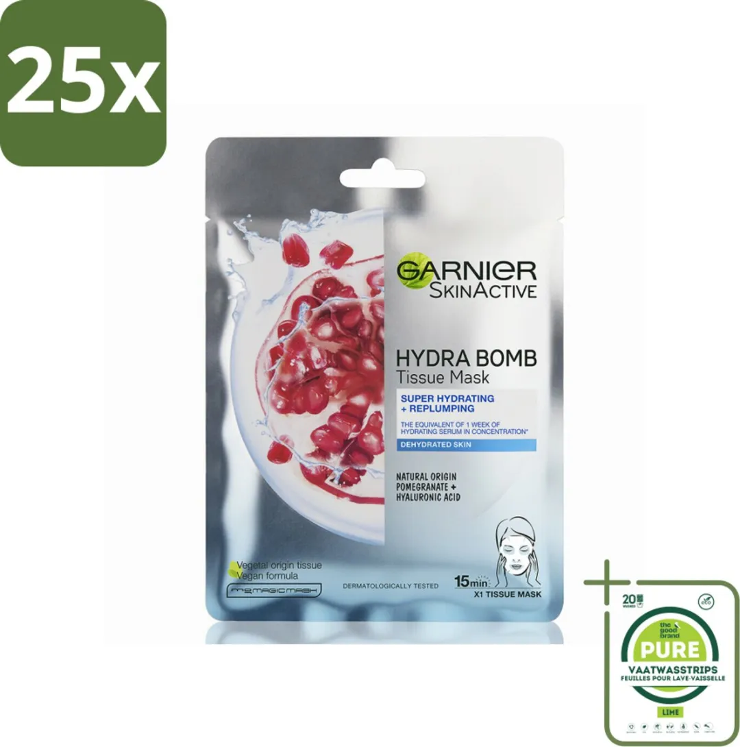 Garnier SkinActive Hydra Bomb Sheet Mask Granaatappel