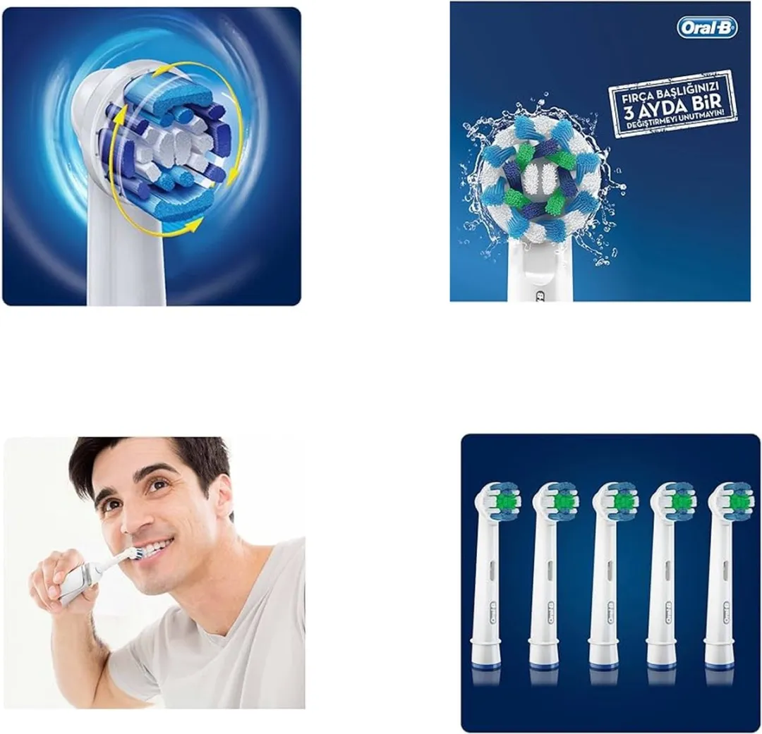 Oral-B Precision Clean EB20 Opzetborstels - 5 Stuks