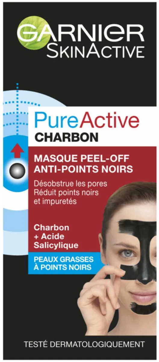 Garnier Pure Active Peel-Off Masker Charcoal 200ml