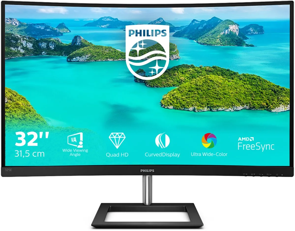 Philips 325E1C Curved Monitor 32 inch - QHD