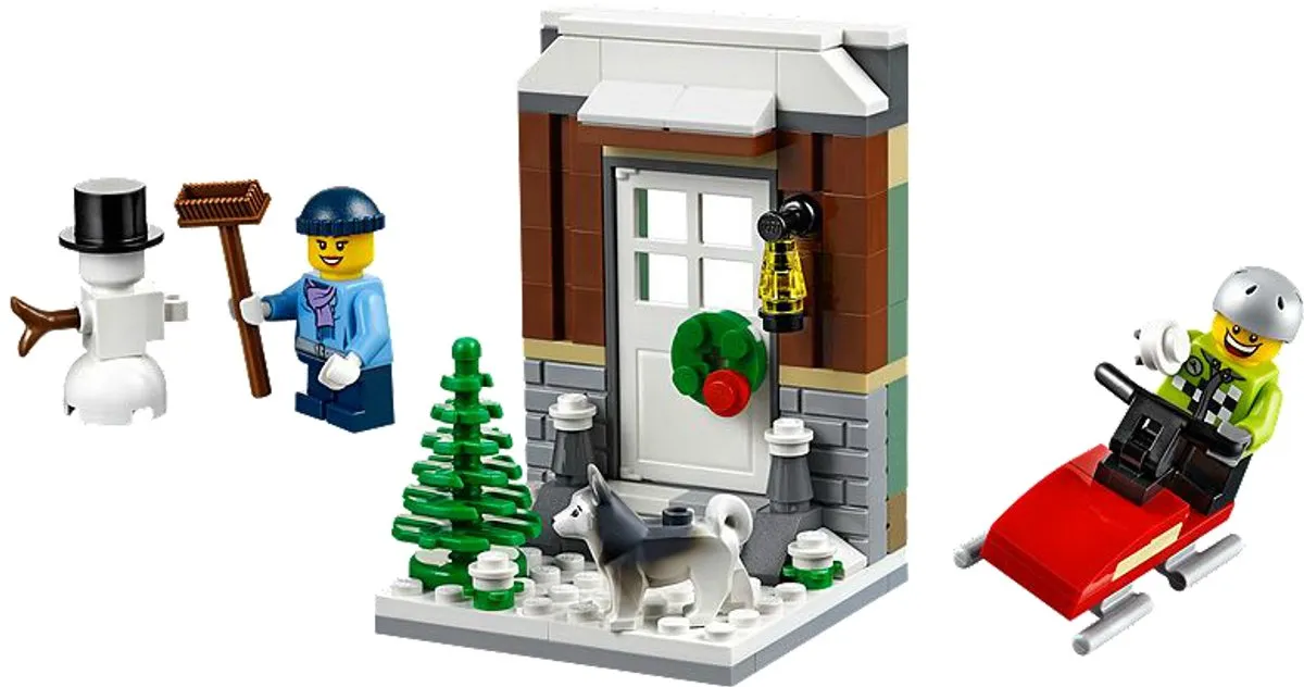 LEGO Winter Fun 40124 - 107 Stukken - Multicolor