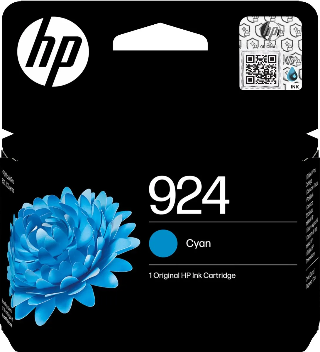 HP 924 Cyaan Inktcartridge