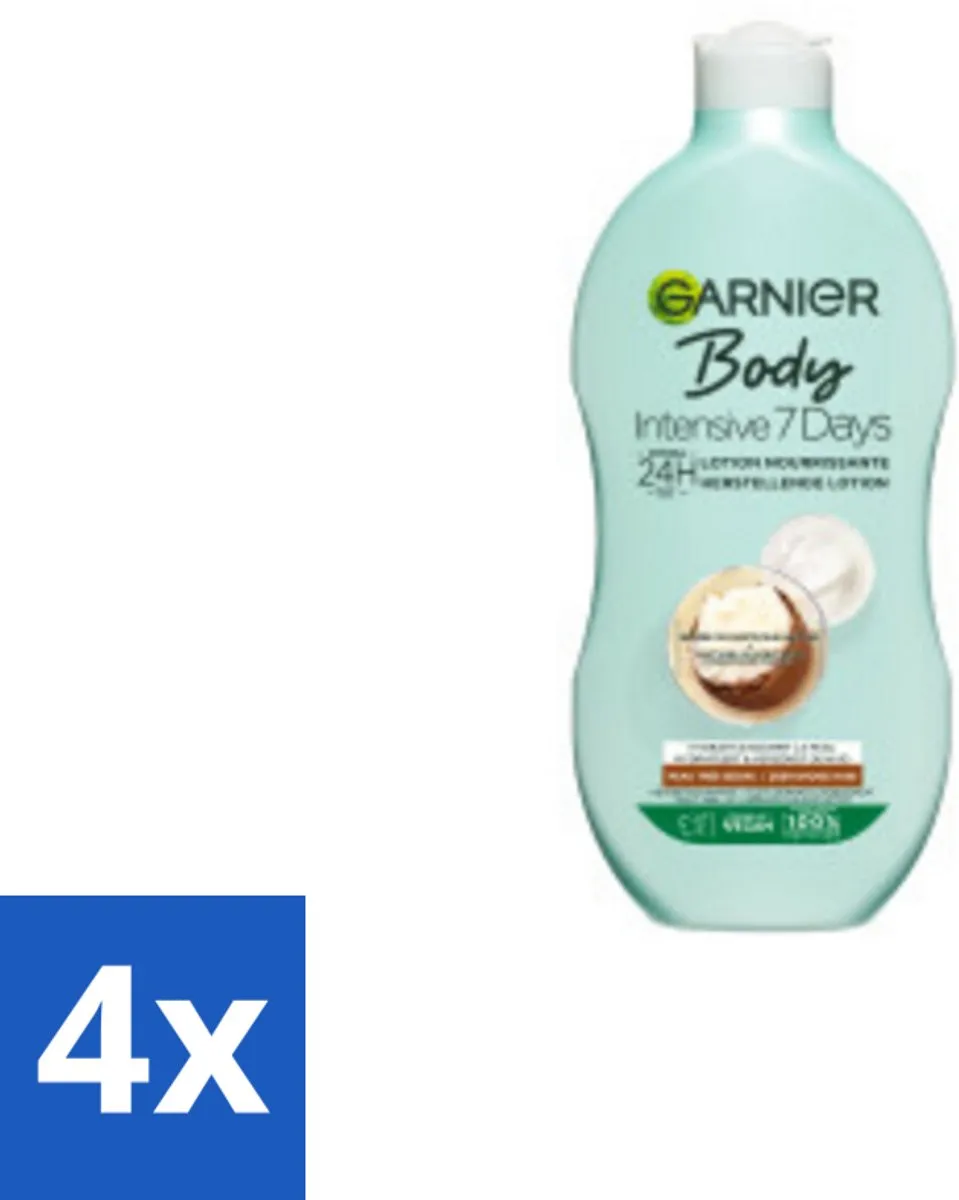 Garnier Intensive 7 Days Bodylotion 1600ml - 4 Stuks