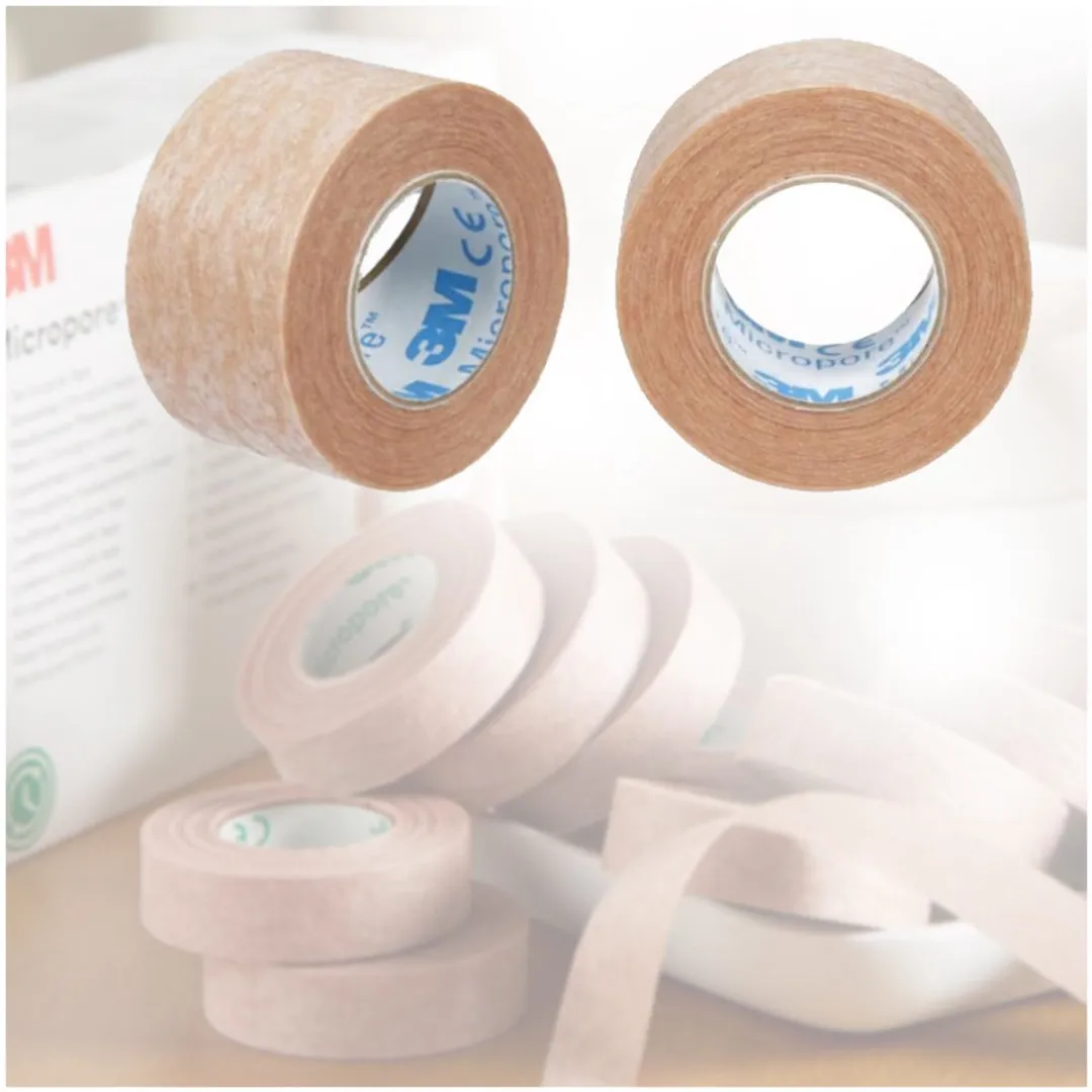 3M Micropore Hechtpleister 2,5cm x 9,1m - Beige