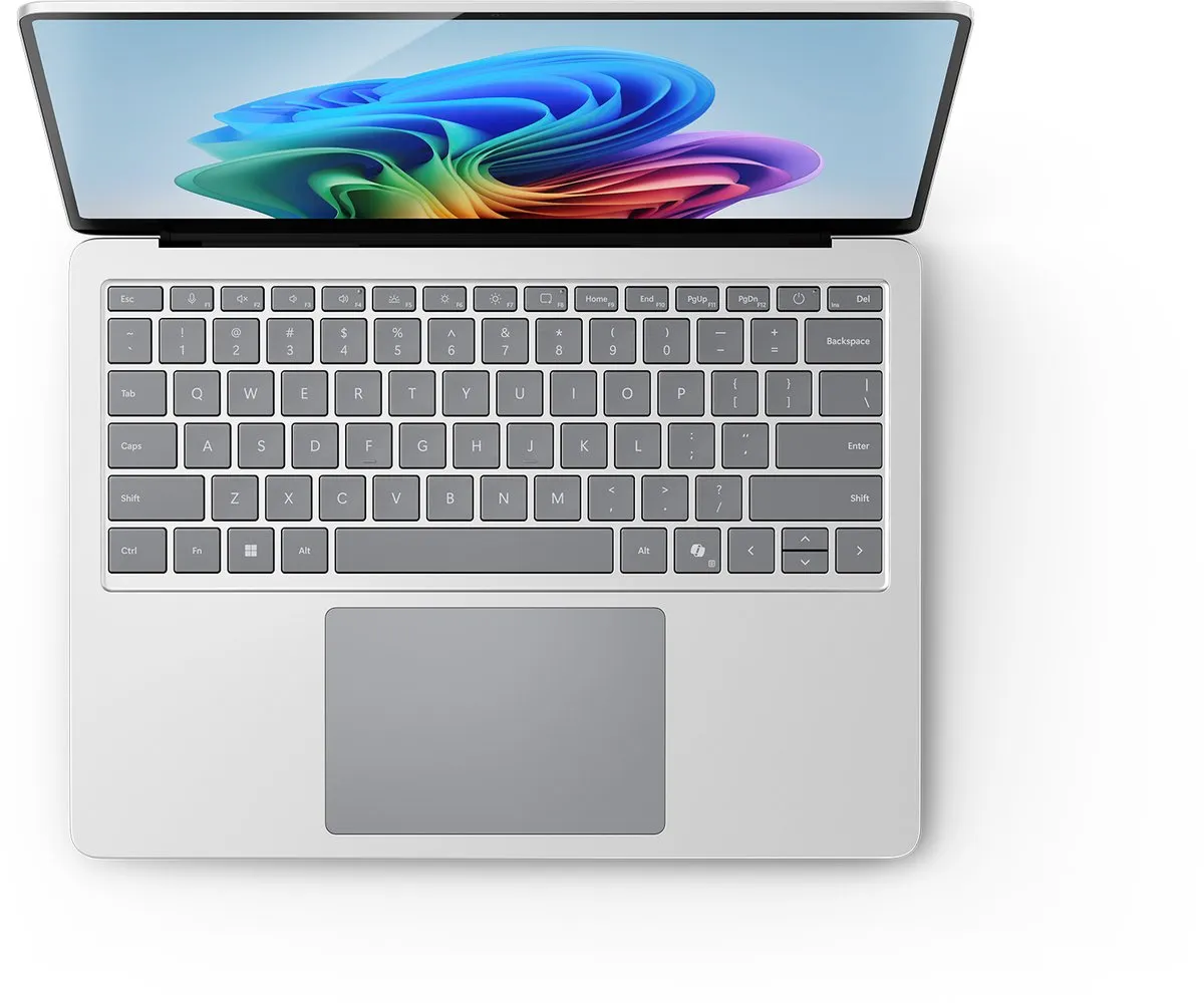 "Microsoft Surface Laptop 7 Copilot+ PC Qualcomm Snapdragon X1P-64-100 35 cm (13.8"") Touchscreen 16 GB LPDDR5x-SDRAM 256 GB SSD Wi-Fi 7 (802.11be) Windows 11 Pro Platina"