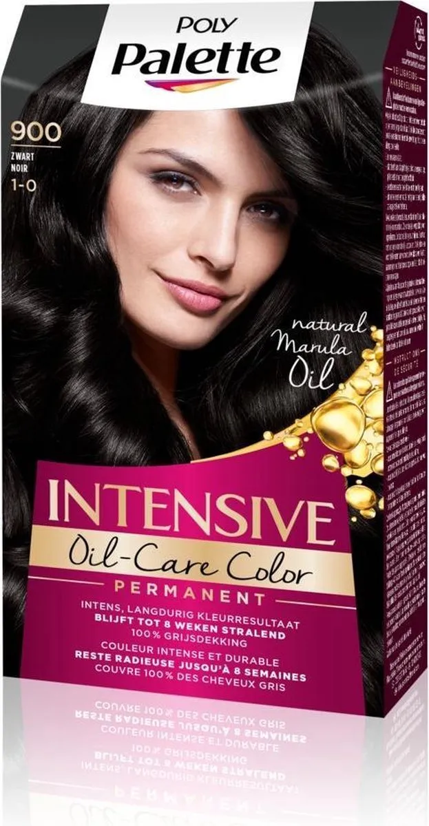 Schwarzkopf Poly Palette Haarverf Zwart 900 - 1380ml - 12 Stuks