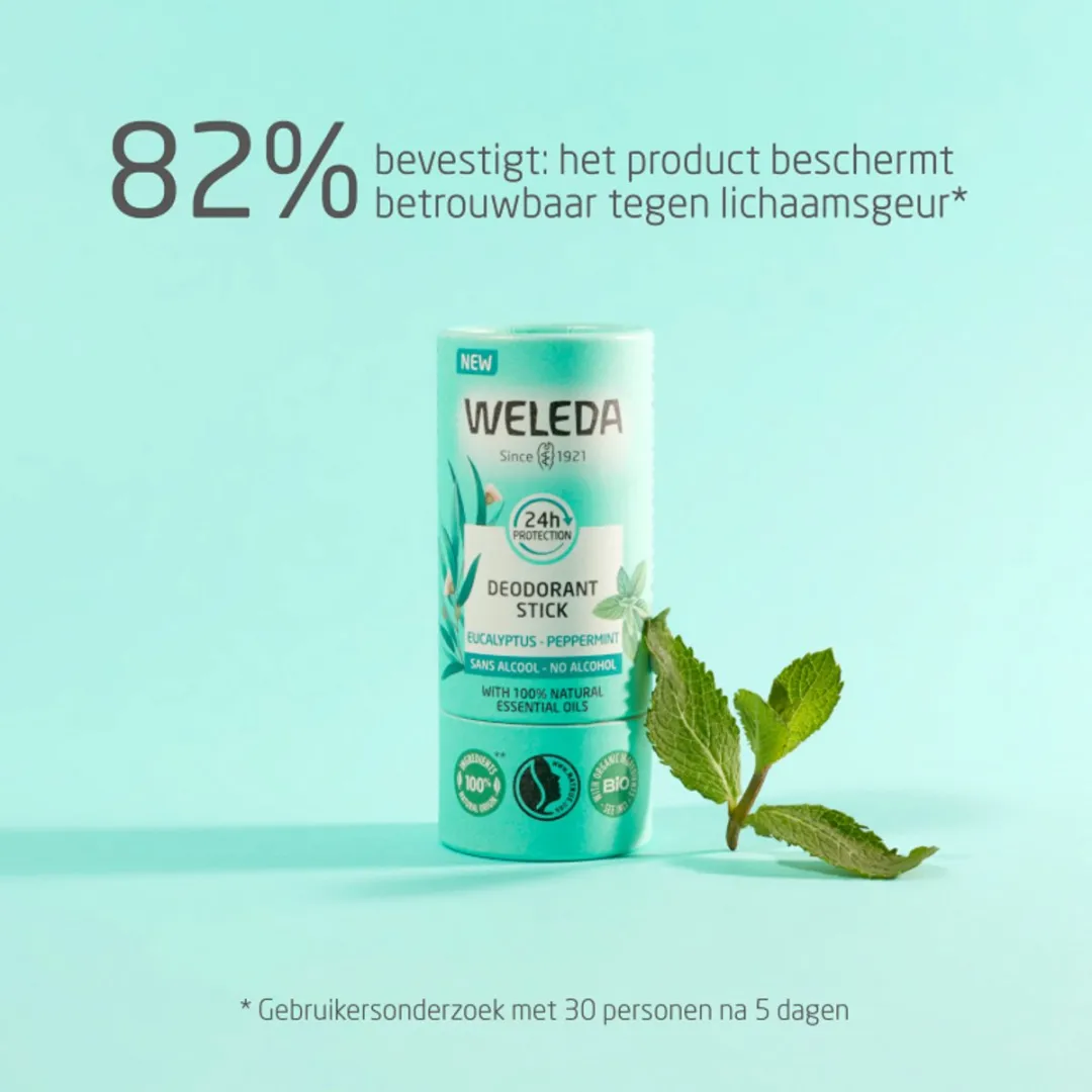 Weleda Eucalyptus & Peppermint 24H Deo Stick 50g