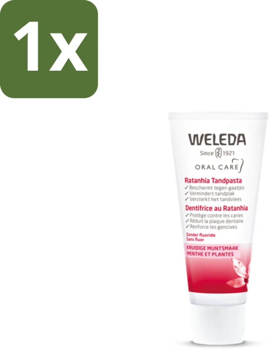 Weleda Ratanhia Tandpasta 75ml