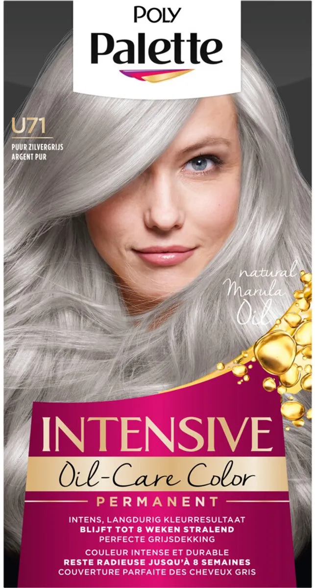 Poly Haarverf Grijs 115ml
