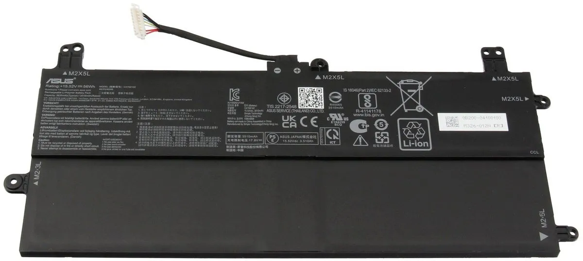 ASUS C41N2102 Laptopbatterij 56Wh