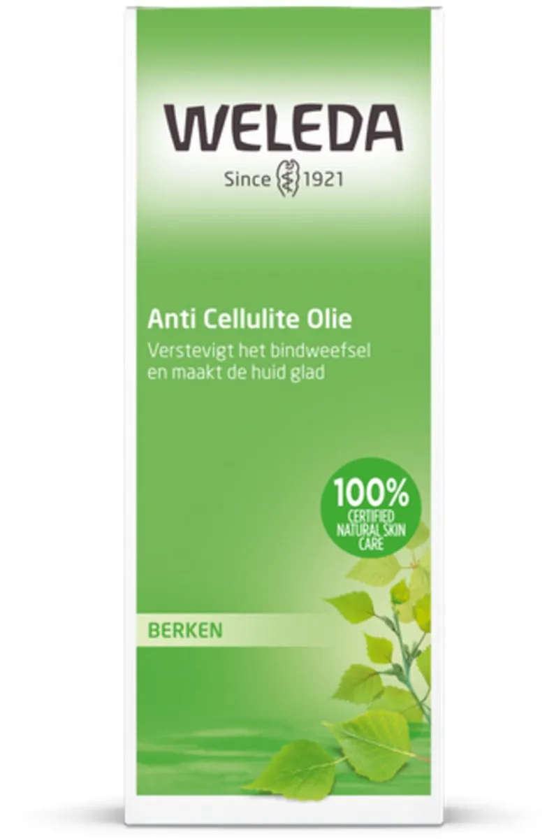 Weleda Anti-Cellulite Olie Berken 100ml - 6 Stuks
