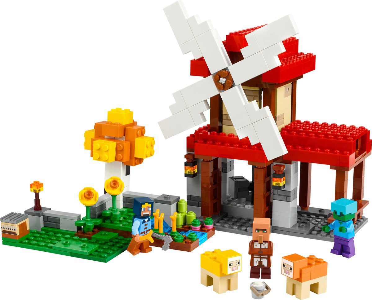 LEGO De windmolenboerderij - 21262