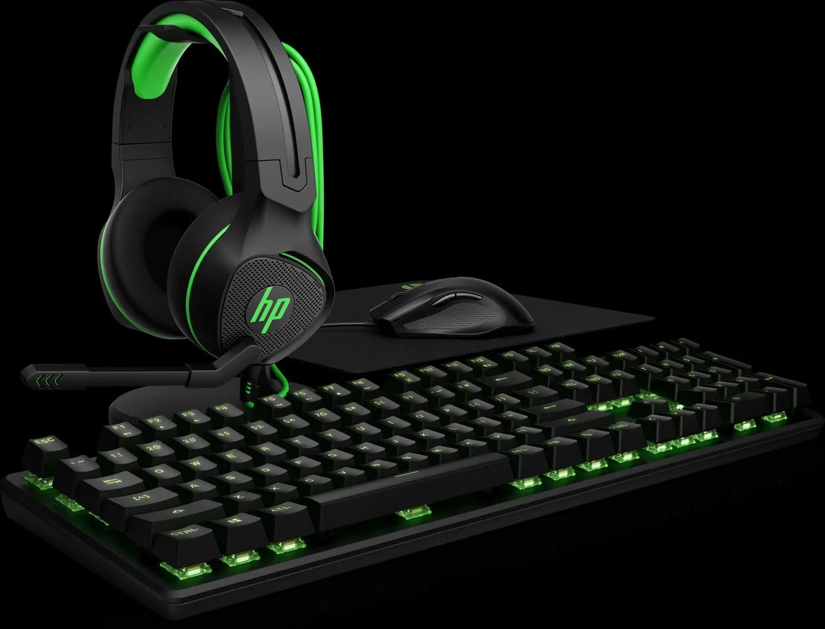 HP Pavilion Gaming 300 Muismat - Zwart
