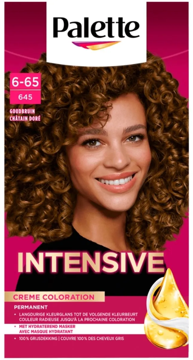 Schwarzkopf Poly Palette 6-65 Goudbruin Haarverf 345ml