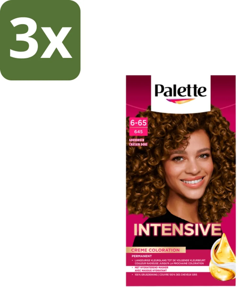 Schwarzkopf Poly Palette 6-65 Goudbruin Haarverf 345ml