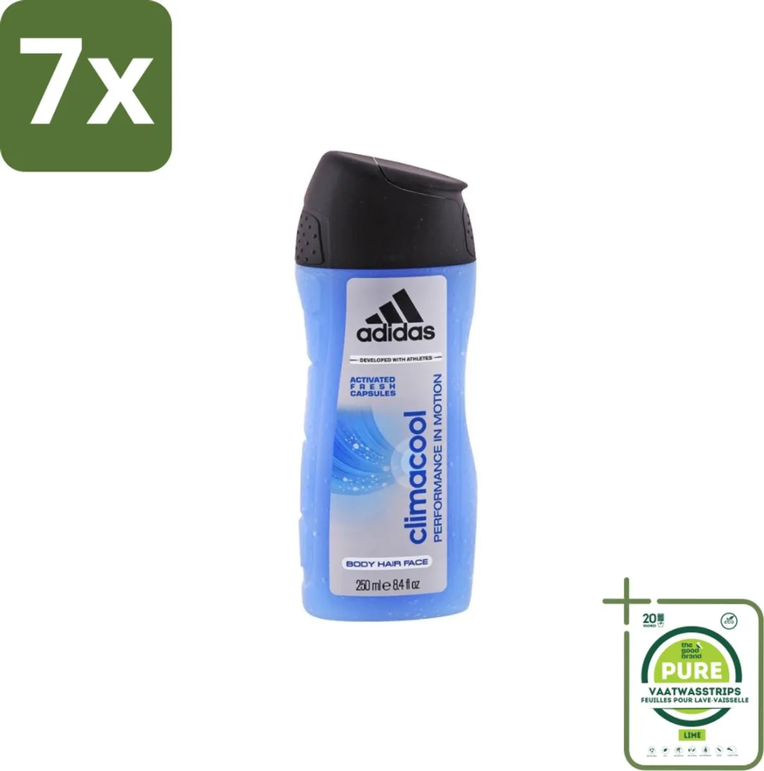 Adidas Climacool Men Douchegel 250ml - 7 Stuks