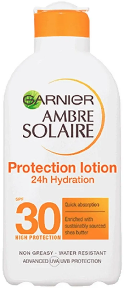 Garnier Ambre Solaire Hydra 24H Protect Zonnebrand Lotion SPF30 200ml