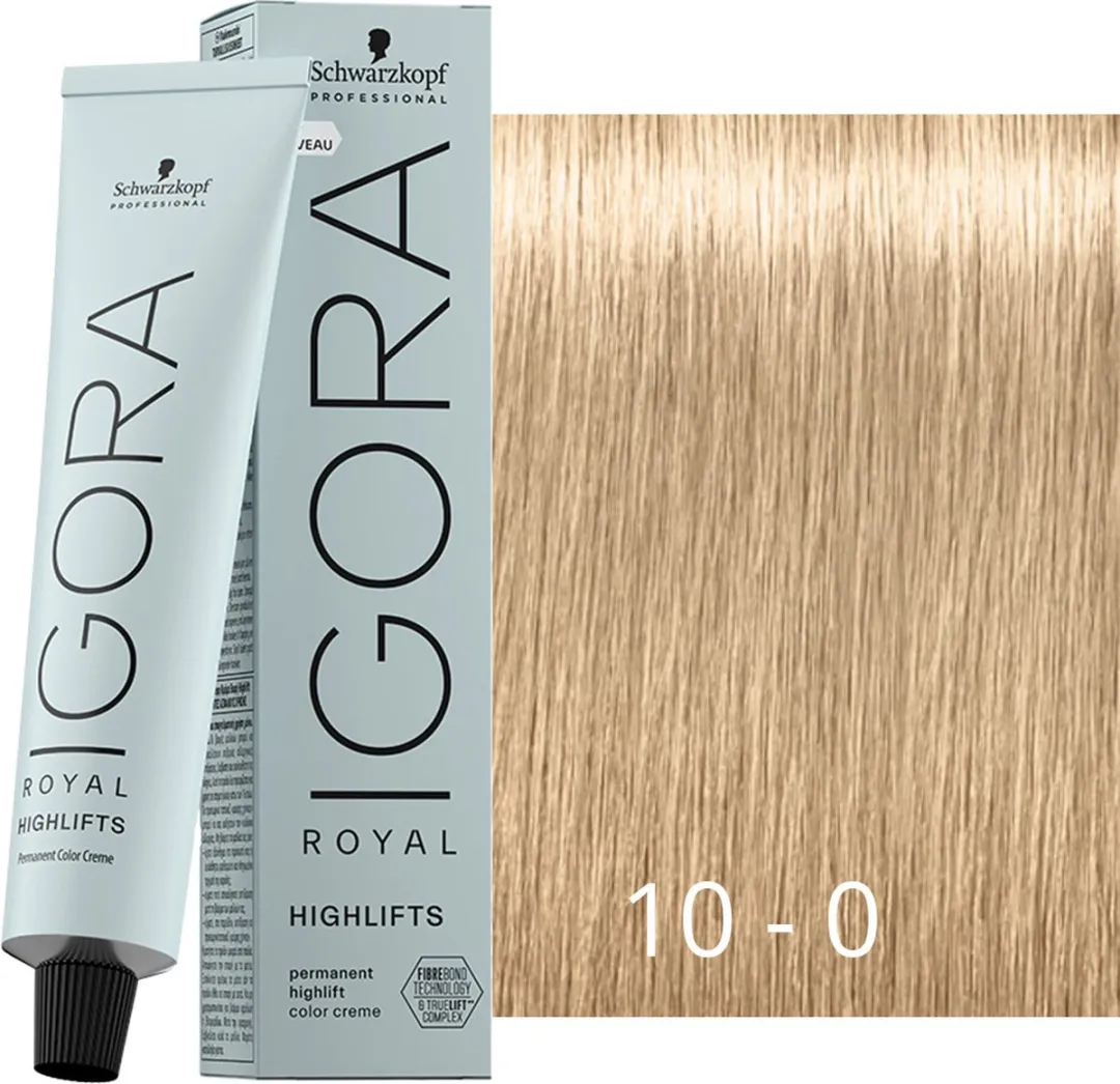 Schwarzkopf Igora Royal Highlifts 10-0 60ml