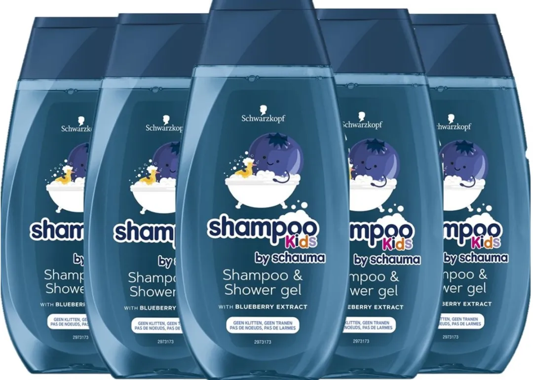 Schwarzkopf Kids Shampoo & Douchegel Blueberry