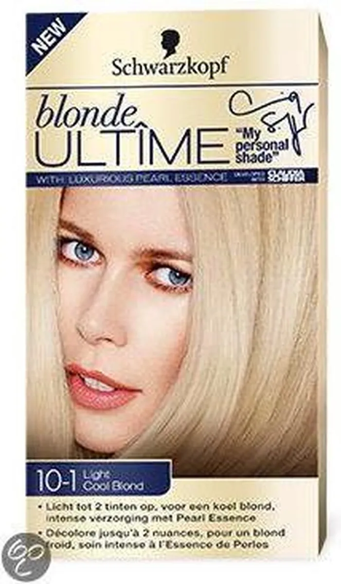 Schwarzkopf 10-1 Light Cool Blond Haarkleur 120ml