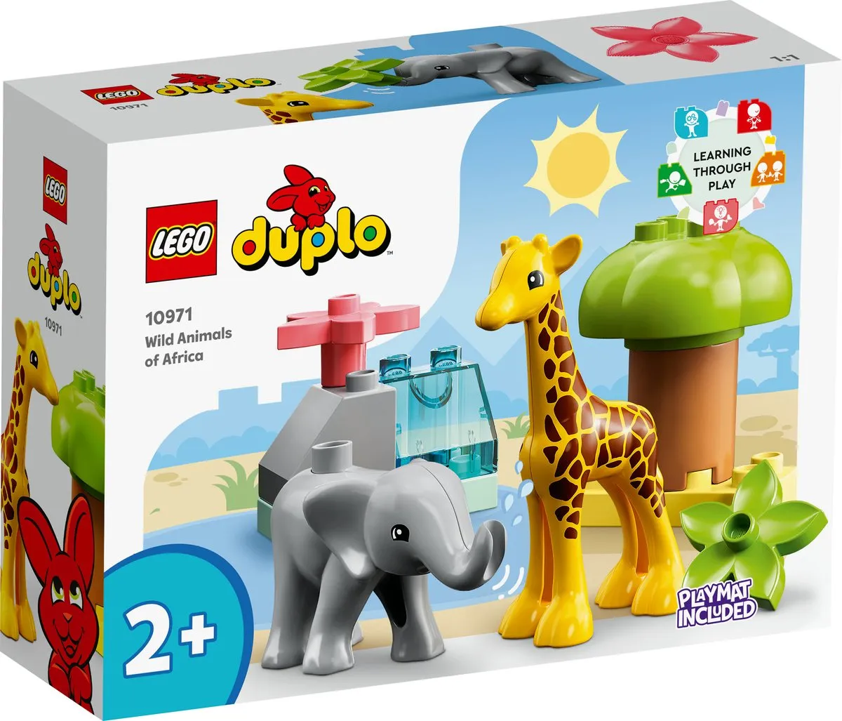 LEGO DUPLO Wilde dieren van Afrika 10971 - 10 Stukken
