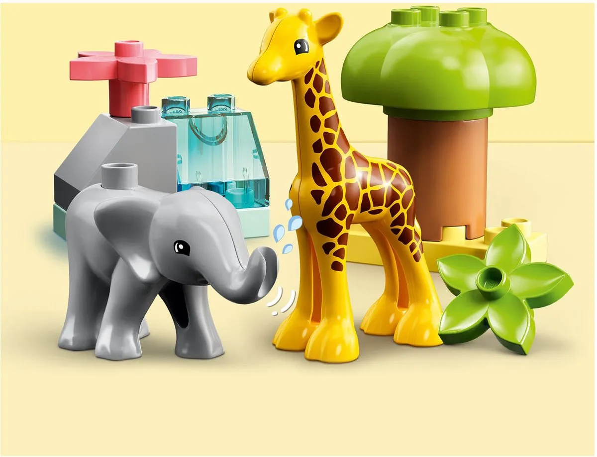 LEGO DUPLO Wilde dieren van Afrika 10971 - 10 Stukken