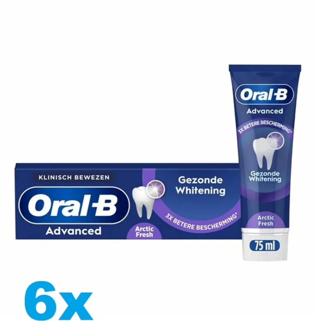 Oral-B Professional Gezonde Whitening Tandpasta 450ml - 6 Stuks