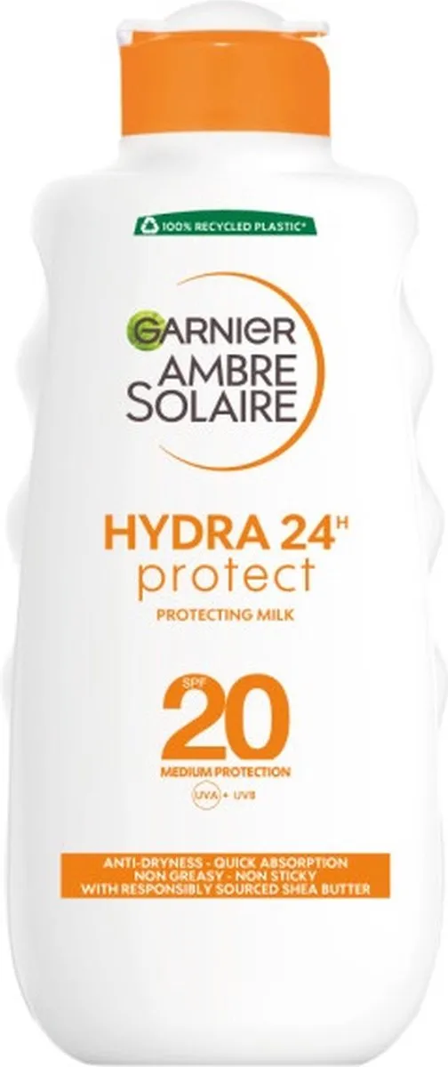 Garnier Ambre Solaire Hydraterende Zonnebrandmelk SPF 20 - 200ml