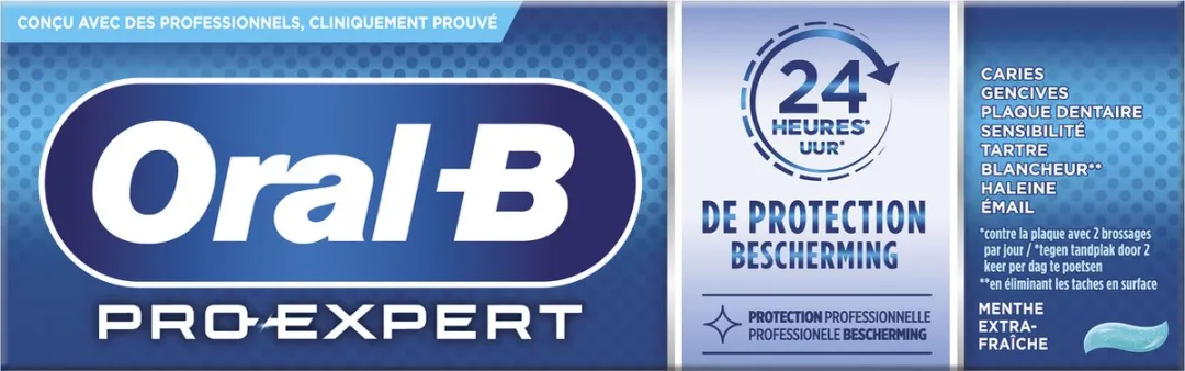 Oral-B Pro-Expert Tandpasta Extra Frisse Munt 75ml - 12 Stuks