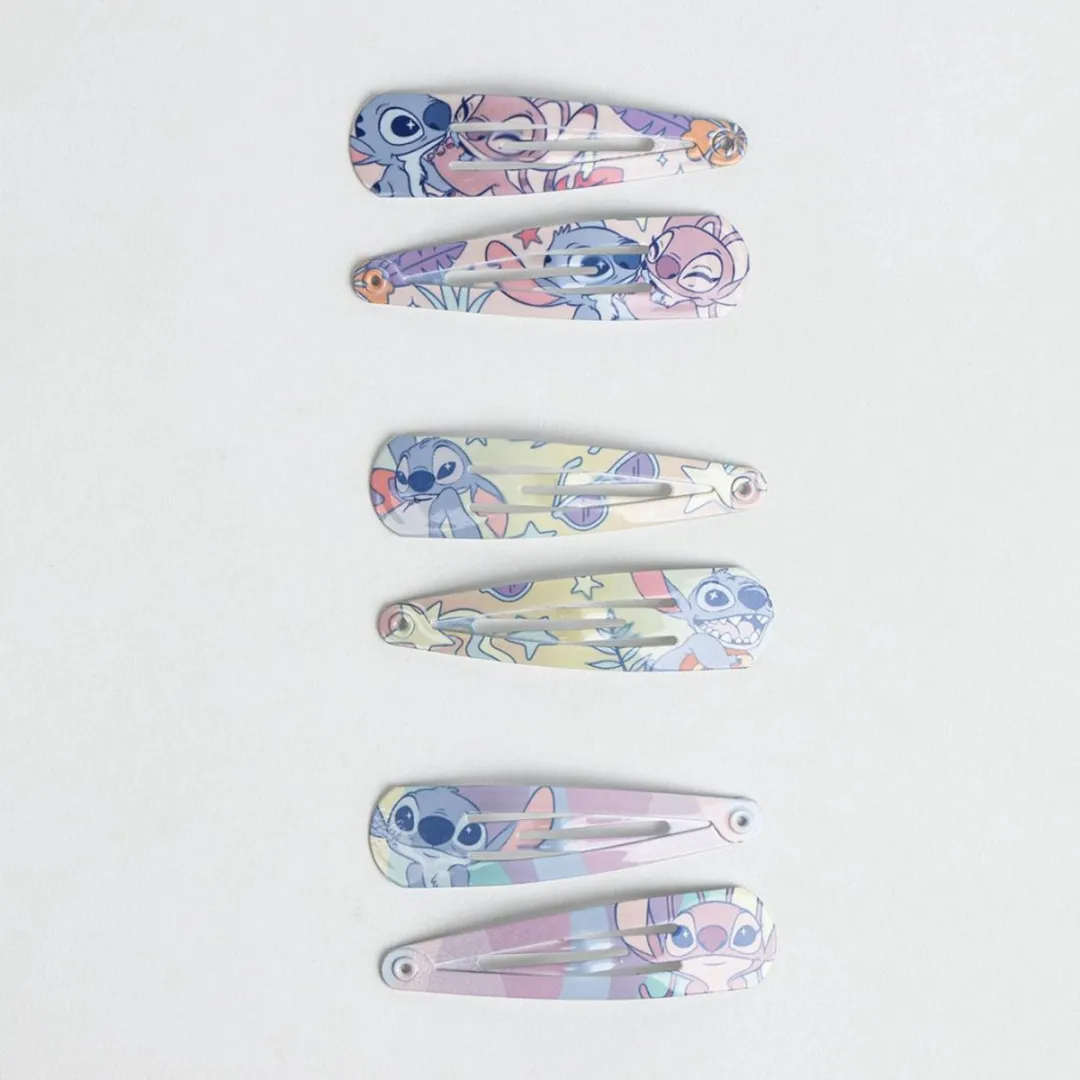 Disney Lilo & Stitch Haarspeldjes - 6 Stuks Multikleur - afbeelding 2 van 3