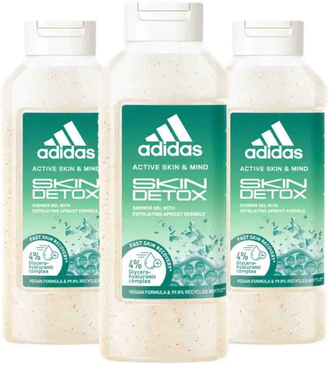 adidas Active Skin & Mind Skin Detox Douchegel - 3x400ml