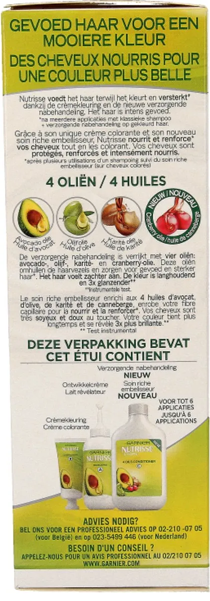 Garnier Nutrisse Ultra Crème 7.3 Goudblond 824ml