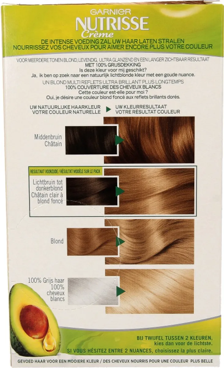 Garnier Nutrisse Ultra Crème 7.3 Goudblond 824ml - afbeelding 6 van 6