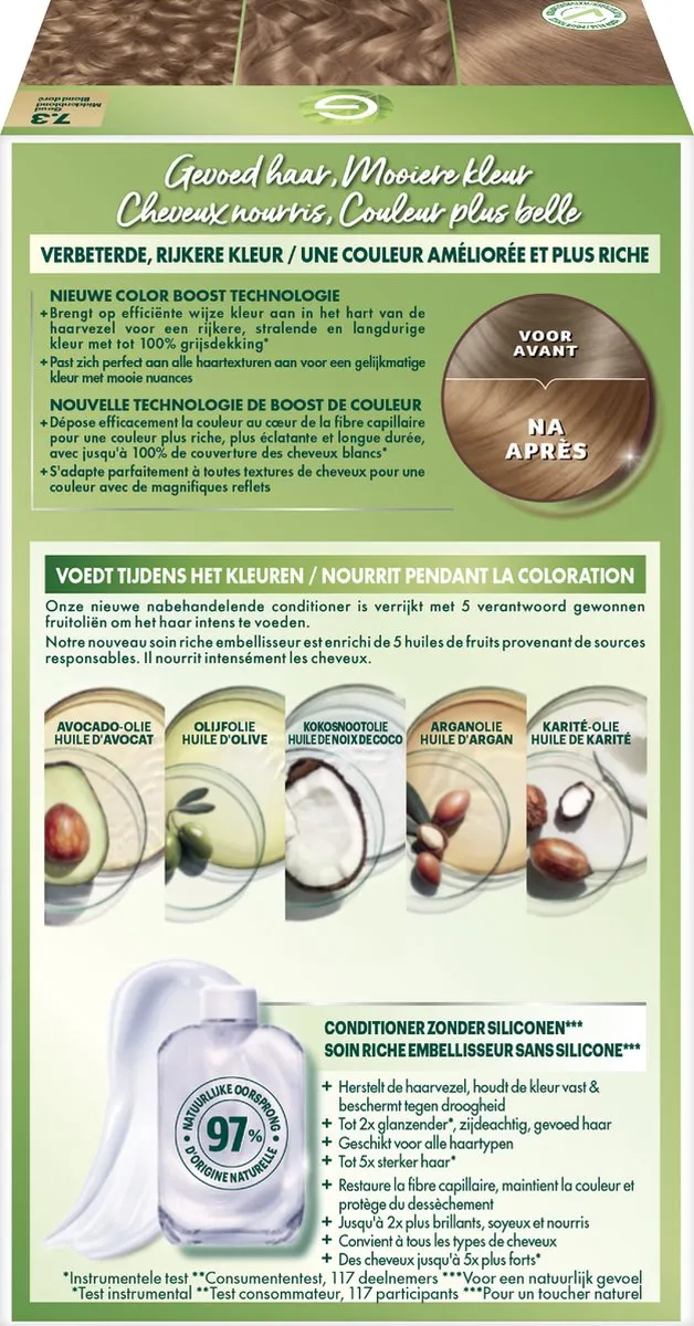 Garnier Nutrisse Ultra Crème 7.3 Goudblond 824ml