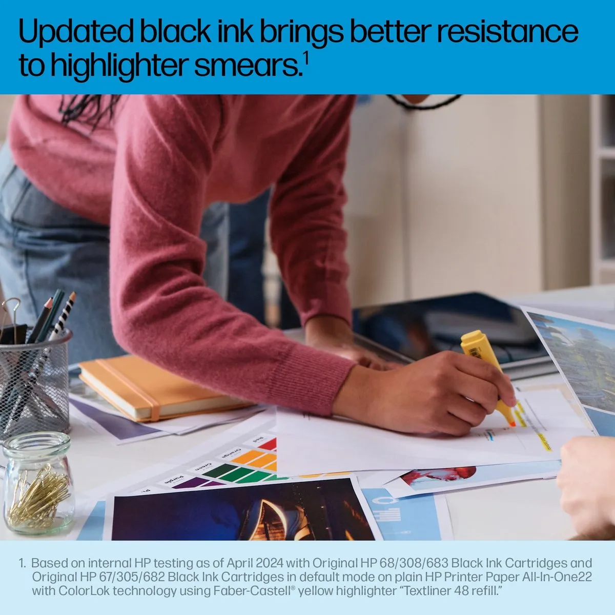 HP 308 6L6S6UE Inktcartridge - Zwart & Kleur