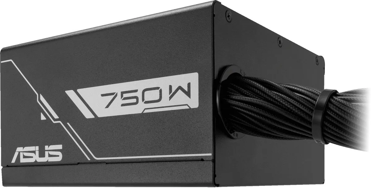 ASUS 90YE00Y0-B0NA00 Voeding 750W - 80 Plus Bronze - Zwart - afbeelding 6 van 6