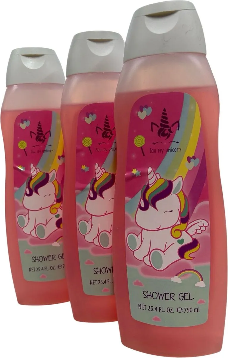 Disney Mijn Eenhoorn Douchegel 3x 750ml