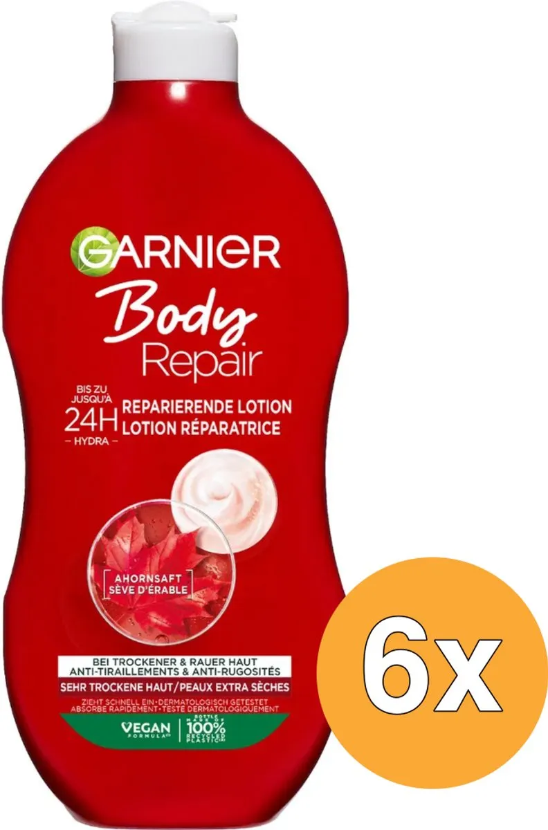 Garnier Body Repair Herstellende Lotion 6x400ml