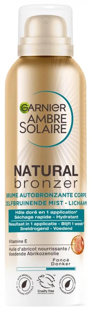 Garnier Ambre Solaire Natural Bronzer Zelfbruinende Spray 150ml