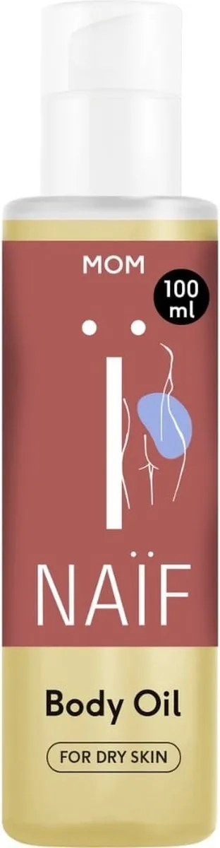 Naïf - Ontspannende Zwangerschapsolie - 90ml - met Natuurlijke Ingrediënten