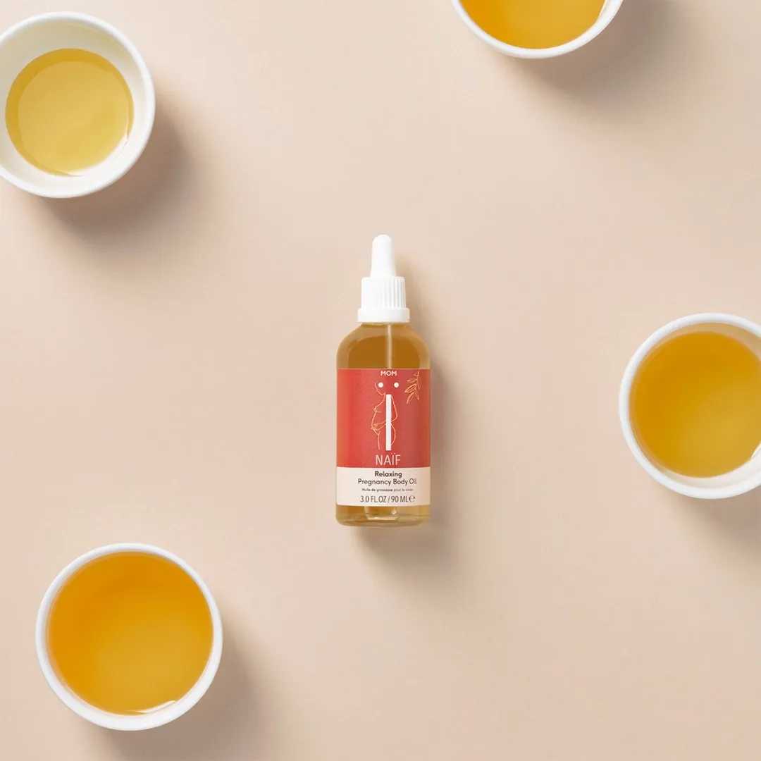 Naïf - Ontspannende Zwangerschapsolie - 90ml - met Natuurlijke Ingrediënten