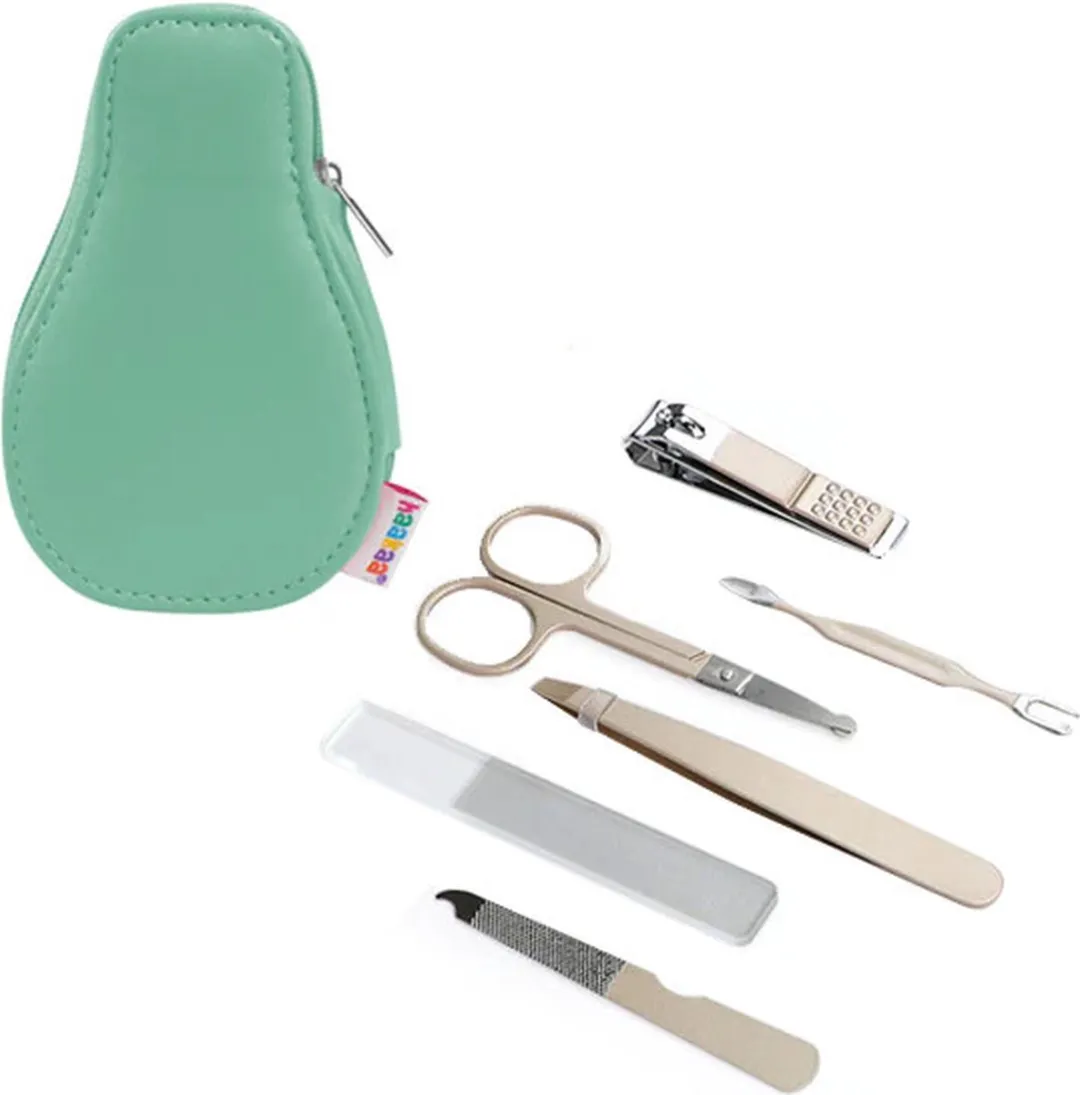 Haakaa Pear-Fect Manicureset Mint Groen
