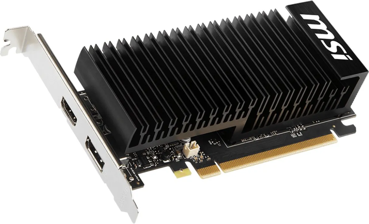 MSI GeForce GT 1030 4GHD4 LP OC Videokaart - 4GB GDDR4