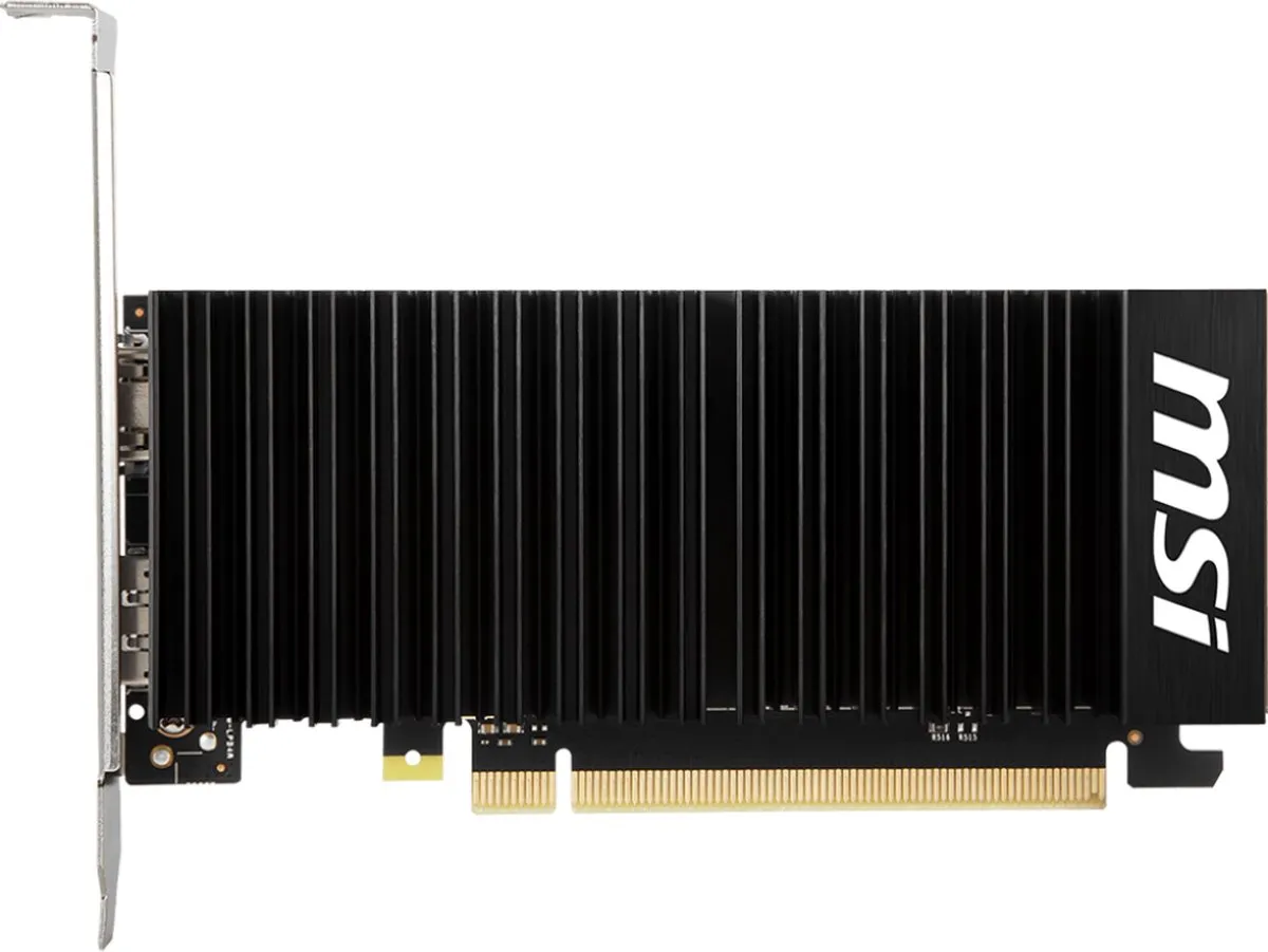 MSI GeForce GT 1030 4GHD4 LP OC Videokaart - 4GB GDDR4