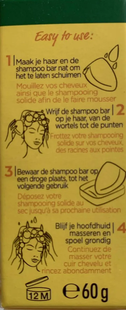 Garnier Ultra Doux Kamille Shampoo Bar Blond Haar 60g