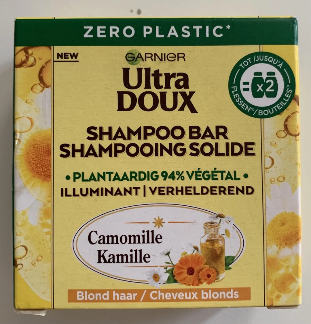 Garnier Ultra Doux Kamille Shampoo Bar Blond Haar 60g