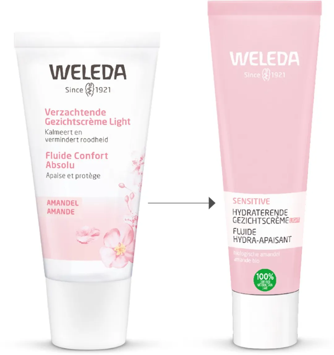 Weleda Sensitive Hydraterende Gezichtscrème Light - 30ml
