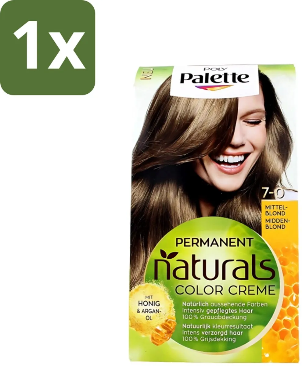 Schwarzkopf Poly Palette Haarverf Middenblond 7-0 115ml
