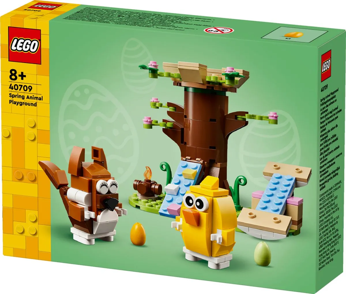 LEGO Classic Dierenspeeltuin Lente 40709 - Meerkleurig